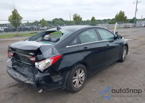 2013 Hyundai Sonata Gls from USA, damaged, VIN 5NPEB4AC6DH643557